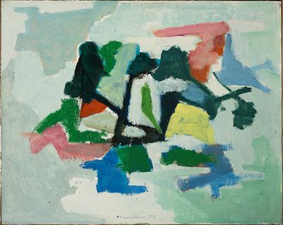 Giovanni Ciangottini (Umbertide 1912 - 1988) - Fantasie di paesaggio, 1957 - Giovanni Ciangottini 