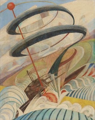 Riccardo M&uuml;ller Denes - Spiralata Bellica, 1932 - Riccardo M&uuml;ller Denes - Spiralata Bellica 