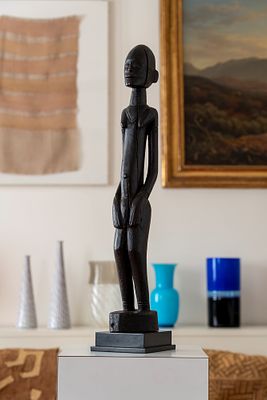 Dogon, Mali - Figura femminile - Dogon, Mali - Figura femminile 64 &times; 9.5 x 11.5 cm scultura a 