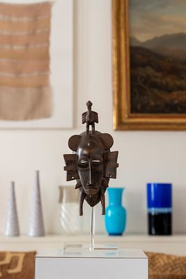 Senufo, Costa D'avorio - Maschera - Senufo, Costa D'avorio - Maschera 33 &times; 16 &times; 8 cm in legno 