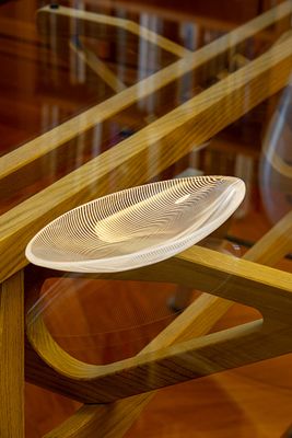 Laura Diaz De Santillana - Foglia in vetro, 1998 circa - Laura Diaz De Santillana - Foglia in 