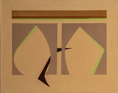 Mario Di Bello (XX sec.) - Senza titolo, 1990 - Mario Di Bello (XX sec.) - Senza titolo, 1990 cm 