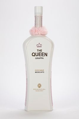 Italia - Grappa / Bonaventura Maschio The Queen God Save Moscato Grappa 3l