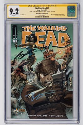 Bob Liefeld - Robert Kirkman - Bob Liefeld - Robert Kirkman - Graded Comic - Signed - Walking Dead 