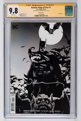 Bill Sienkiewcz - Bill Sienkiewcz - Graded Comic - Signed - Batman Kings of Fear #1 DC Variant - 
