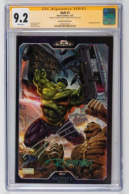 Donny Cates - Ryan Ottley - Donny Cates - Ryan Ottley - Graded Comic - Signed - Hulk #1 - Marvel - 