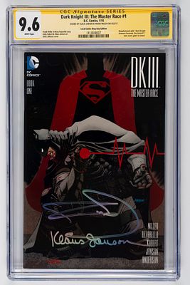Frank Miller - Klaus Janson - Frank Miller - Klaus Janson - Graded Comic - Signed - Dark Knight 