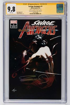 Frank Miller - Frank Miller - Graded Comic - Signed - Savage Avengers #1 - Marvel - CGC 9.8. A copy 