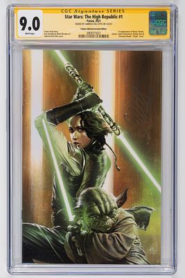 Gabriele Dell'Otto - Gabriele Dell'Otto - Graded Comic - Signed - Star Wars The High Republic #1 – 