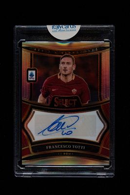 Francesco Totti - Francesco Totti - Signed Card - Roma - Panini Select Serie A 2024/25. Francesco 