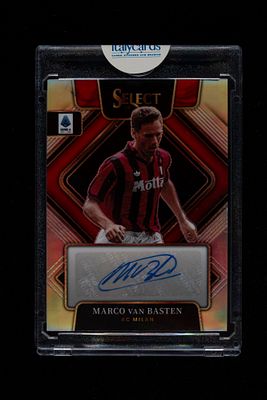 Marco Van Basten - Marco Van Basten - Signed Card - AC Milan - Panini Select Serie A 2022/23. Marc 