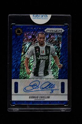Giorgio Chiellini - Giorgio Chiellini - Signed Card - Juventus - Panini Prizm Fifa WC 2024/25. Gio 