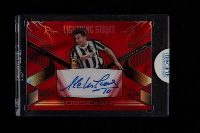 Alessandro Del Piero - Alessandro Del Piero - Signed Card - Juventus - Panini Obsidian Soccer 