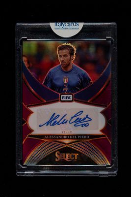 Alessandro Del Piero - Alessandro Del Piero - Signed Card - Italy - Panini Select Fifa 2024/25 - 