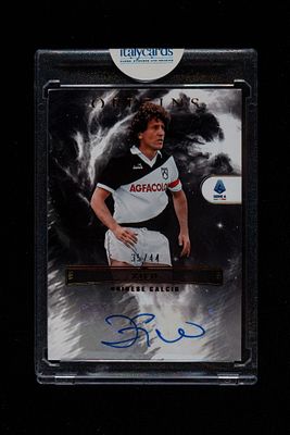 Zico - Zico - Signed Card - Udinese - Chronicles Origins Serie A 2022/23 - Numbered out of 44. Zico' 