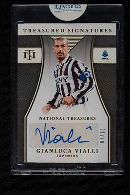 Gianluca Vialli - Gianluca Vialli - Signed Card - Juventus - Panini Chronicles National 
