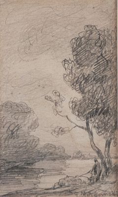 Giuseppe Miti Zanetti (Modena 1859 - Milano 1929) - Paesaggio - Giuseppe Miti Zanetti (Modena 1859 