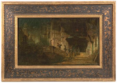 Circle of Carl Spitzweg ( 1808- 1885 - 19th century painter, the circle of Carl Spitzweg ( 1808- 1885)