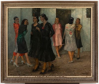 Louis Hermanus Hendricus Schutte (1904-1979) - Louis Hermanus Hendricus Schutte (1904-1979). Women 