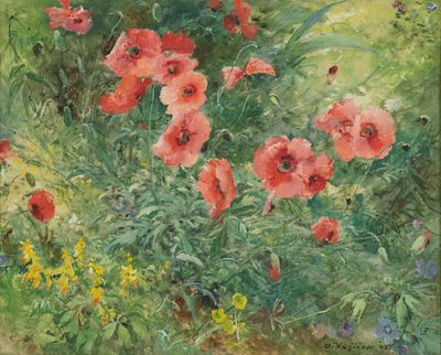 Oldřich Blažíček (1887 – 1953) - Oldřich Blažíček (1887 – 1953)
Poppy flower still life. "Poppy 