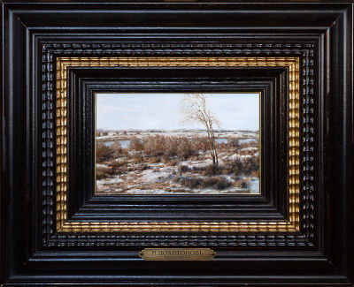 ПОХИТОНОВ Иван Павлович (1850 - 1923) "Повеяло весной" (Жабовщина Минской губернии). 1902-1906 