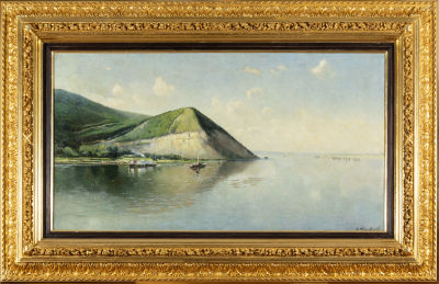 ПУЗЫРЕВСКИЙ Павел Ильич
"Волга. Жигули" Конец XIX-начало XX вв.
Холст, масло 58х106 см. Экспертн 