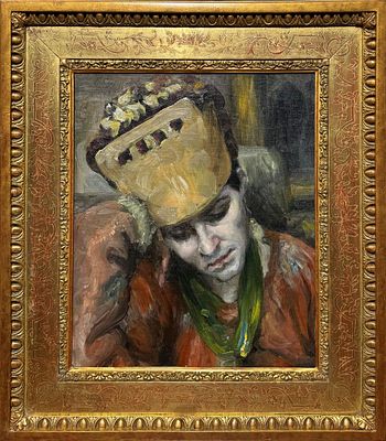 СУРИКОВ Василий Иванович
«Портрет молодой женщины в кокошнике»
1892 г.
Холст, масло
41,7 х 36 см. 