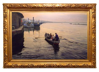 ПИМОНЕНКО Николай Корнильевич
«На Днепре»
Начало XX в.
Холст, масло
89 х 140 см. Экспертное 