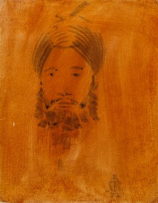 РЕРИХ Святослав Николаевич 
&laquo;Индус (Мужчина в чалме)&raquo;
1933 г.
Бумага, темпера
27,5 х 21,5 см. Пр 