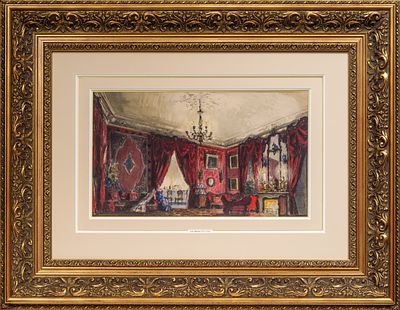 БЕНУА Александр Николаевич
&laquo;Эскиз декорации к спектаклю "Идиот" по роману Ф. Достоевского для 