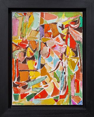 ЛАНСКОЙ Андре
&laquo;Композиция&raquo;
Середина XX в.
Холст, масло
61 х 46 см. Экспертное заключение: 