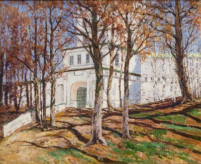 ВАСИЛЬЕВ Вениамин Николаевич
&laquo;Новоиерусалимский монастырь&raquo;
Холст, масло
35,3 x 44,5 см. Справа 