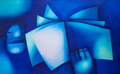 ЦЕЛКОВ Олег Николаевич 
&laquo;С книгой&raquo;
2006 г.
Холст, масло
89 х 146 см. Экспертное заключение: 