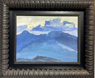 РЕРИХ Николай Константинович
&laquo;Облако&raquo;, работа из серии &laquo;Гималаи&raquo;
1924 г.
Холст на картоне 