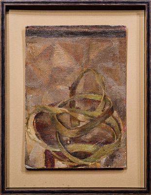 МЕЛАМИД, Александр
&laquo;Собачий поводок&raquo;
1968 г.
Картон, масло
50 х 35 см. Работа &laquo;Собачий поводок&raquo; 