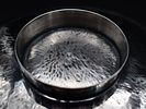 Modern Cup in Hand-Hammered Portuguese Silver. A modern Portuguese silver goblet with a hammered Image - 3