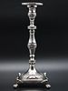 Important Pair of Portuguese Silver Candlesticks, ‘Lisboa Coroa’, 19th Century. Important Pair Image - 1