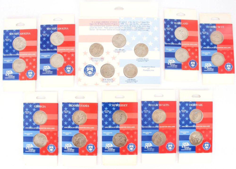 Lot 11202: HALLMARK AMERICAN SPIRIT COLLECTION QUARTERS - 23