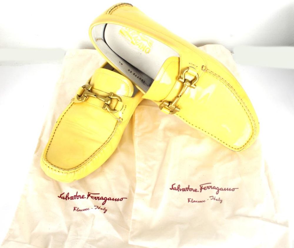 Lot 11580: SALVATORE FERRAGAMO PARIGI MIMOSA  MEN'S SHOES