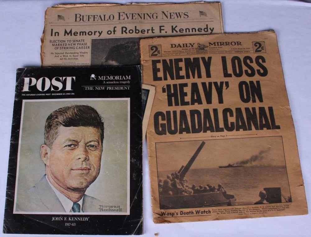 Lot 11601: VINTAGE DAILY MIRROR NEWSPAPER - OCTOBER 20, 1942