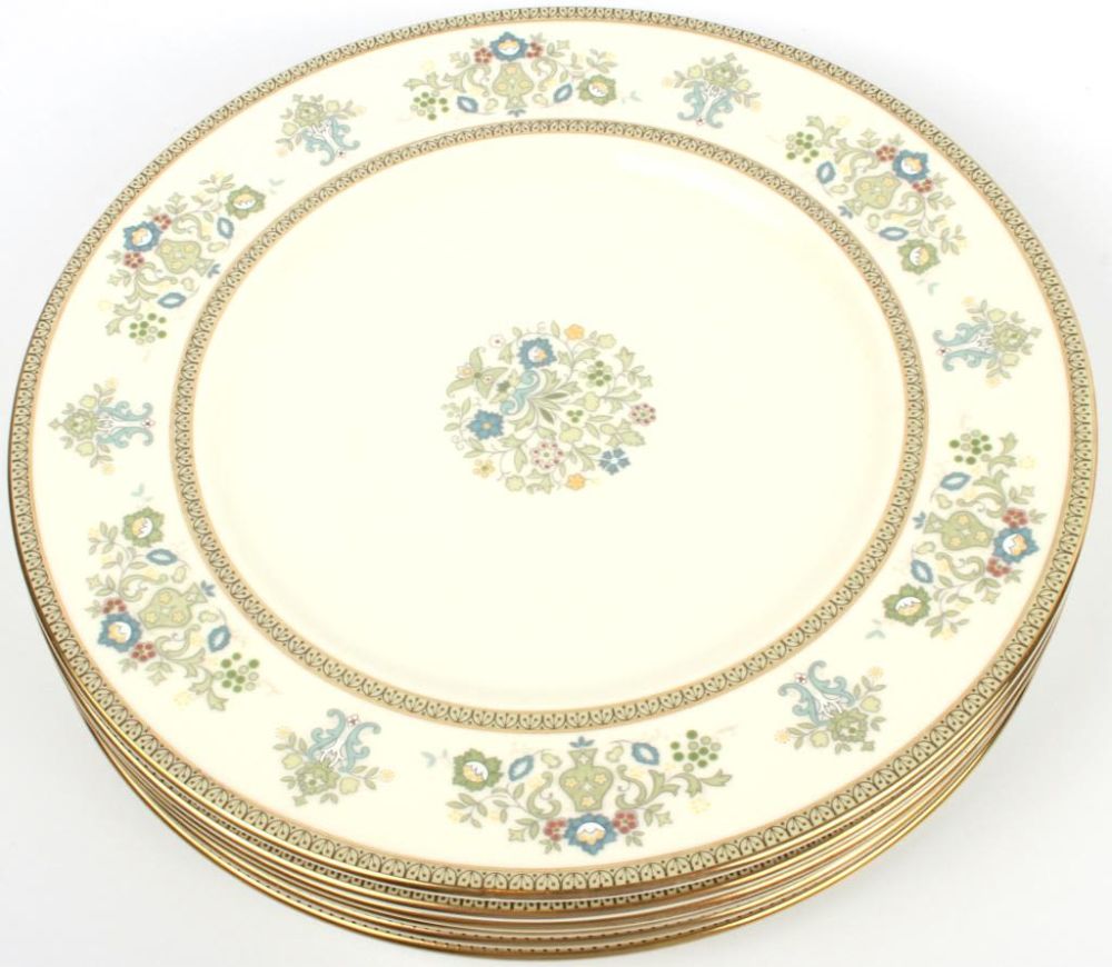 Lot 11636: VINTAGE MINTON HENLEY GREENWICH PLATES (6)