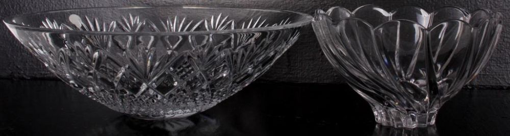 Lot 11651: WATERFORD SULLIVAN & WINDFLOWER BOWLS - LOT OF 2