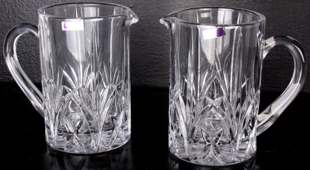 Lot 11652: MARQUIS BY WATERFORD BROOKSIDE PITCHERS - LOT OF 2