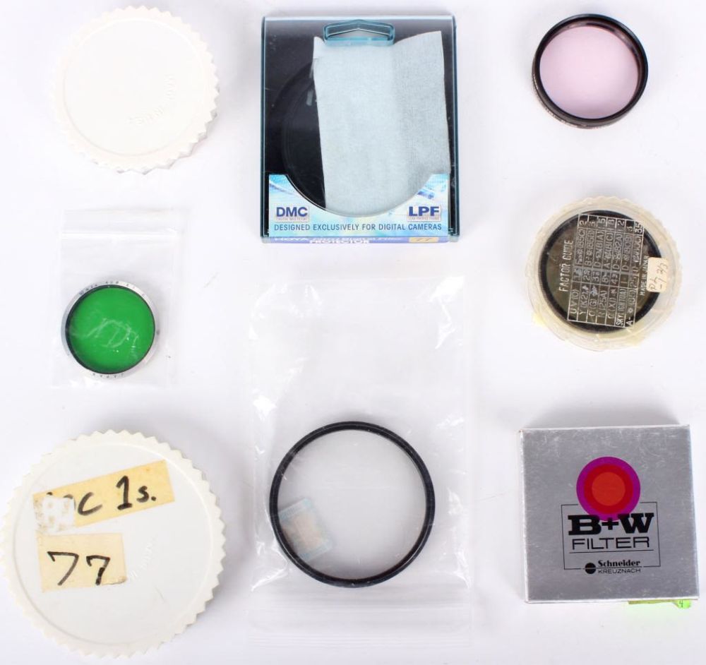 Lot 11696: ASSORTED CAMERA LENSES - LOT OF 9