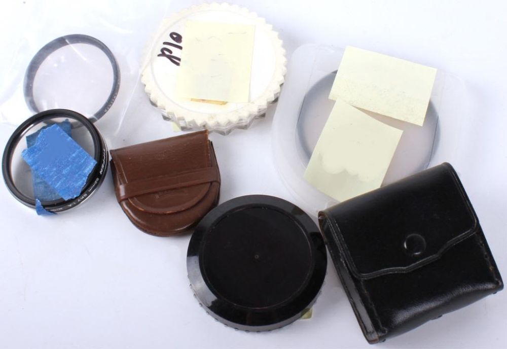 Lot 11700: ASSORTED CAMERA LENSES - LOT OF 9