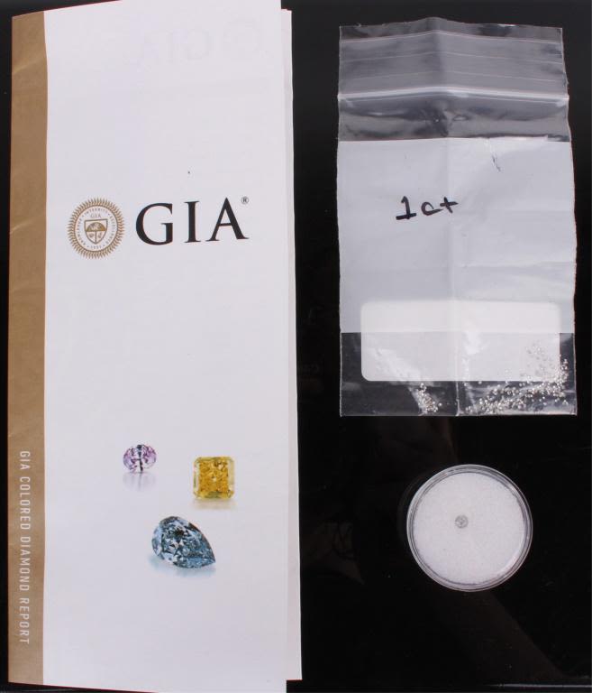 Lot 11702: LOOSE DIAMOND STONES - 100 0.01 CTW & 1 0.26 CTW