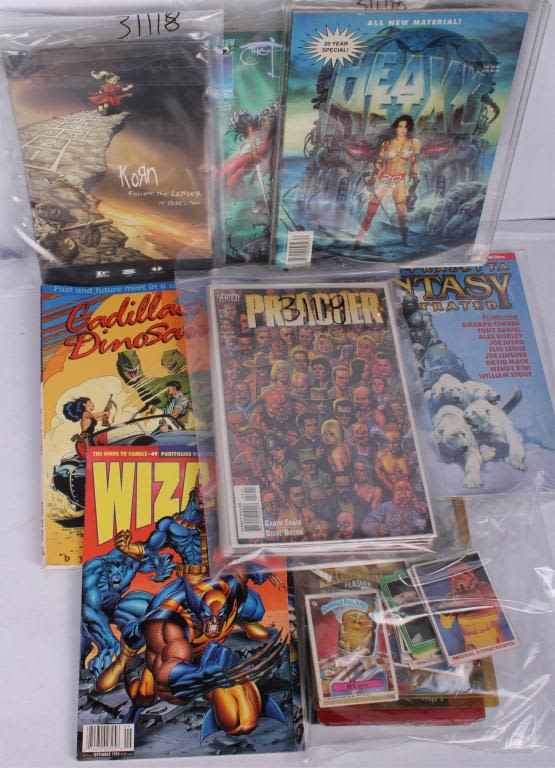 Lot 11706: LARGE COMIC BOOK COLLECTION - LOT OF 24
