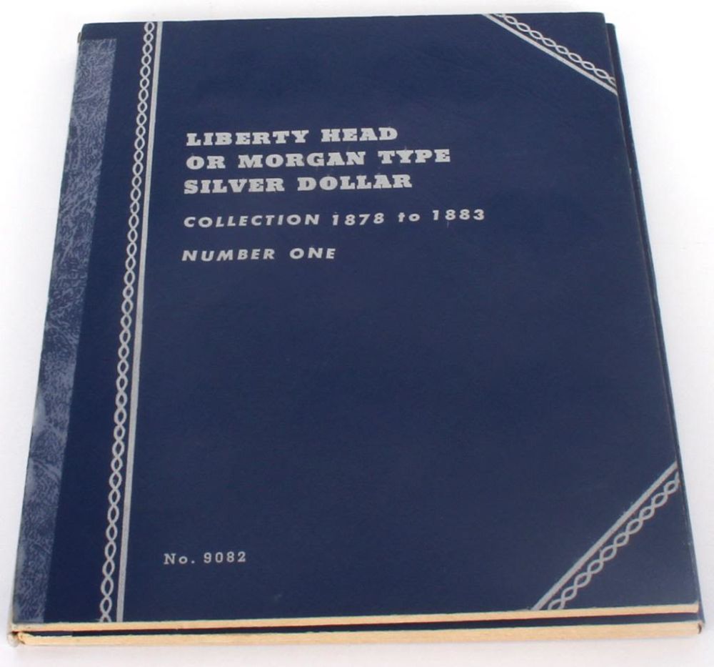 Lot 11669: 90% SILVER MORGAN DOLLAR FOLDER - 4 COINS