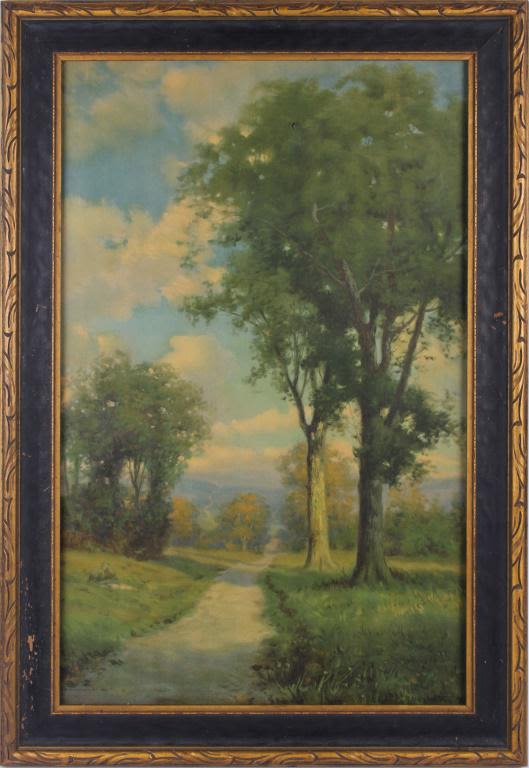 Lot 11685: ROBERT ATKINSON FOX'S FOREST PATH FRAMED PRINT