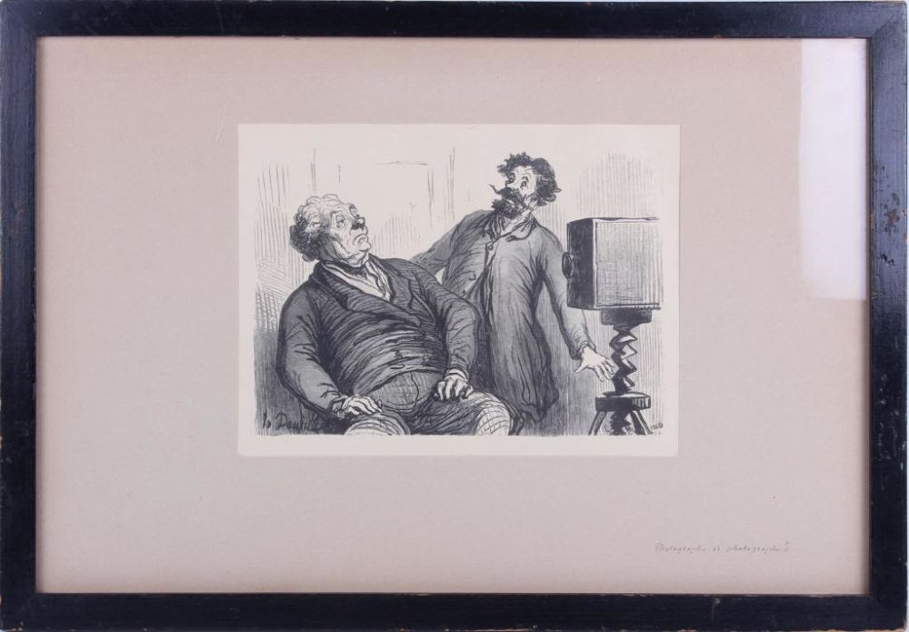 Lot 11686: PHOTOS OF PHOTOGRAPHIES CARTOON ILLUSTRATION
